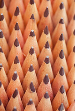 Pencils: Pencils Stacked In Pattern
