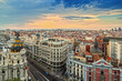 © MyMicrostock/Stocksy - Gran Via Street, Madrid