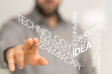 Poster - industrie 4 future robot automation ai future