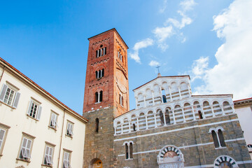 Wall Mural - Italian Architecture in Lucca Italy