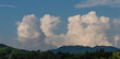 夏の青空と積乱雲の風景