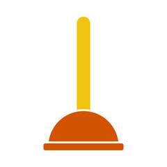 Sticker - Plunger Icon