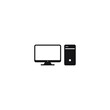 © Maksim - The computer icon. PC symbol.