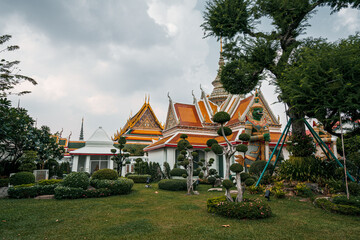 Wall Mural - thai temple in thailand