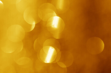 glitter light sparkle yellow golden gorgeous bokeh defocused abstract background shiny.