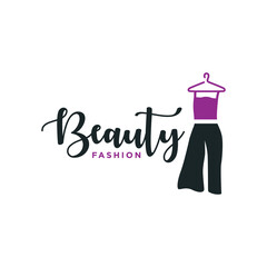 Poster - modern fashion clothing logo