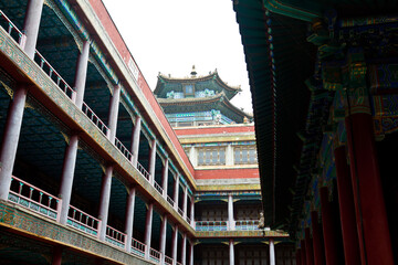 Wall Mural - Tibetan Architecture in Putuo Temple of cases, Chengde, Mountain Resort, north china