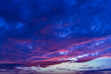 Fototapeta Na sufit - niebo chmury natura zachód słońca światło widok