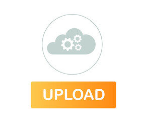 Fototapete - Download icon isolated Vector illustration sign