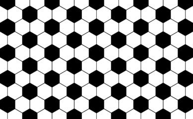 Empty football net or  soccer goal net pattern. Flat vector background. Play team sport. Honeycomb pattern