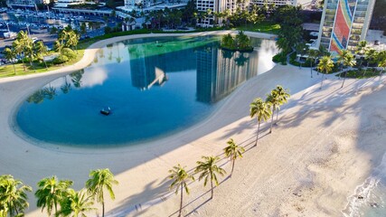 Wall Mural - swimming pool in the resort