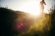 © Willie Dalton/Stocksy - Silhouette of a Runner on a Trail During Sunset