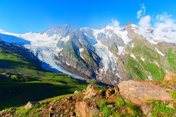 Canvas Print - Caucasus mountains