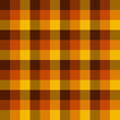 Autumn Tartan Seamless Pattern Background
