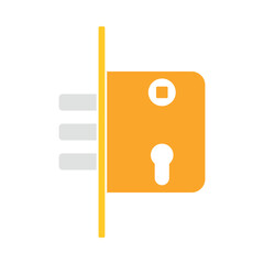 Sticker - Door Lock Icon