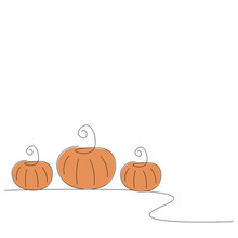 Halloween Background Autumn Vector Illustration