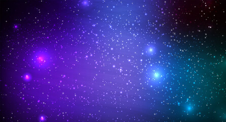 Wall Mural - abstract space background