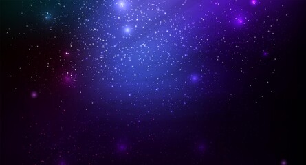 Wall Mural - abstract space background