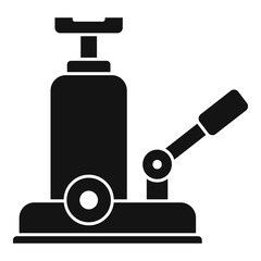 Poster - Jack-screw icon. Simple illustration of jack-screw vector icon for web design isolated on white background