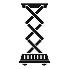 Poster - Repair jack-screw icon. Simple illustration of repair jack-screw vector icon for web design isolated on white background