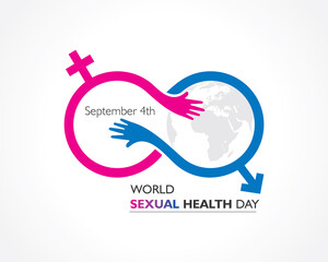 World Sexual Health Day Concept which is held on September 4th