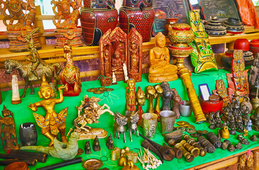 Sticker - Burmese souvenirs from Indein, Myanmar