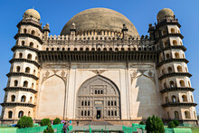 Gol Gumbaz Is The Most Important Landmark Of Bijapur, Karnataka, India.