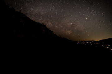 starry night sky