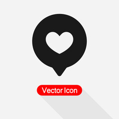 Heart, Like Icon Vector Illustration Eps10