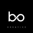 bo Letter Initial Logo Design Template Vector Illustration