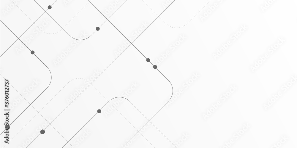Abstract connect lines and dots.Technology graphic Networkbackground ...