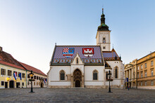 St Mark's Church In Zagreb, Croatia