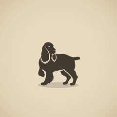 Wall Mural - English Cocker Spaniel dog - vector illustration
