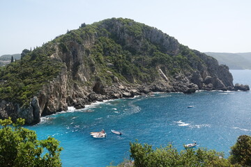 Poster - Bucht bei paleokastritsa, Korfu