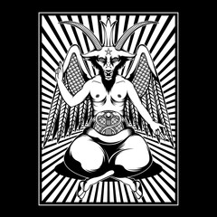 symbol baphomet logo