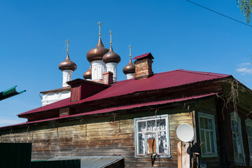 Wall Mural - Гороховец. Старинная городская застройка.