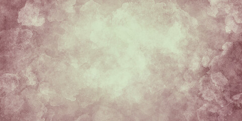 Wall Mural - pink grunge abstract stylish faded background with space effect, noise, spots and light space in the center