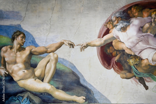 March 08 creation of Adam by Michelangelo