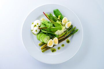 Canvas Print - fresh vegetable salad