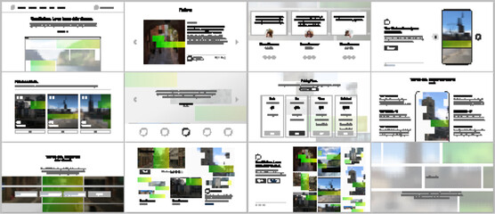 vector templates for website design, presentations, portfolio. templates for presentation slides, fl