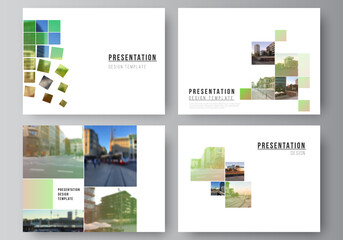 Wall Mural - vector layout of the presentation slides design business templates, multipurpose template for presen