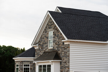 roof of a new house