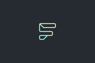 Technology Letter F Logo Template
