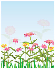 Wall Mural - beautiful flower vector design