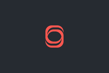 Technology Letter O Logo Template