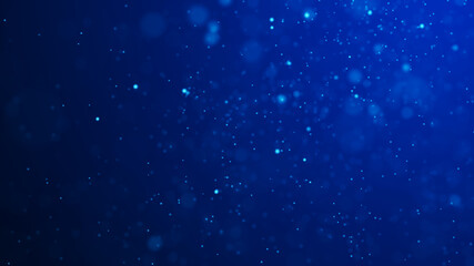 Poster - Dust particles. Abstract background of particles. Dots background. Futuristic digital dots background. 3d rendering.