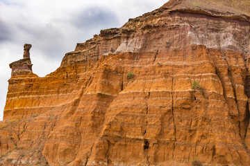 Wall Mural - Palo Duro Canyon system of Caprock Escarpment located in Texas Panhandle near Amarillo, Texas, United States