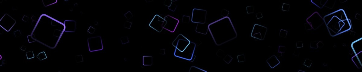 Poster - Abstract square panorama background design illustration