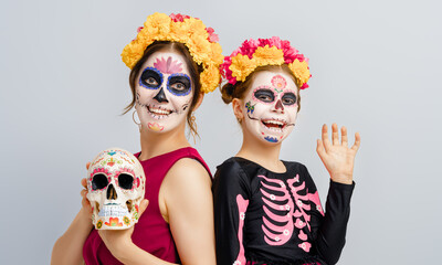 Canvas Print - Mexican Day of the Dead