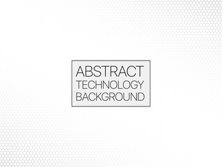 Aufkleber - Abstract paper Hexagon white Background ,light and shadow ,Vector